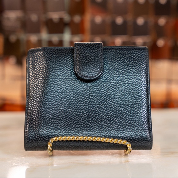 CHANEL Wallet Bi fold wallet Black
Leather Caviar skin 8377258 - Picture 6 of 16